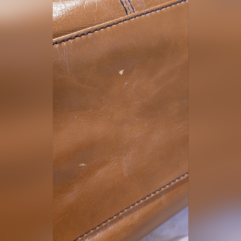 HOBO Brown Leather Shoulder Bag Shelia Medium - Picture 9 of 14